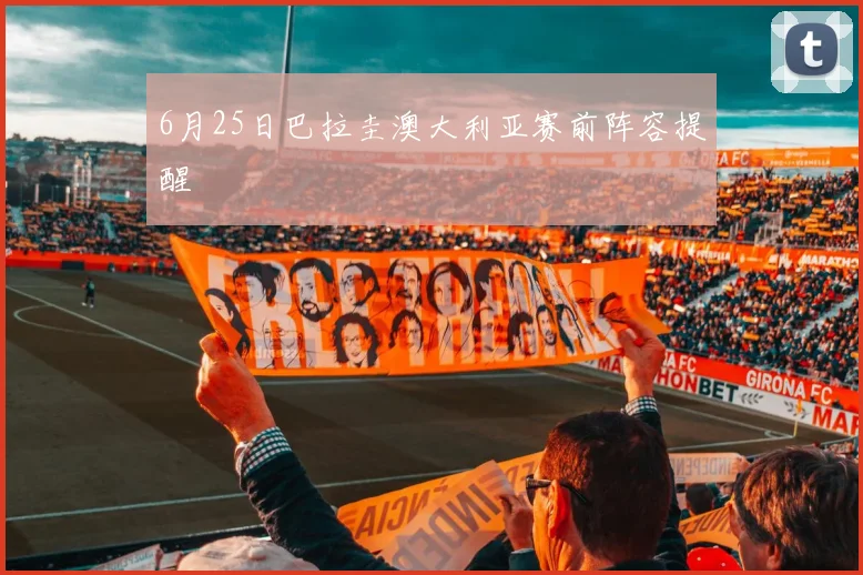 6月25日巴拉圭澳大利亚赛前阵容提醒
